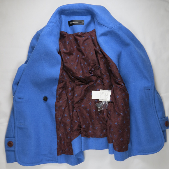 KOOKAI Paris Jacket Coat Peacoat US 6 Wool Blend - Picture 2 of 8